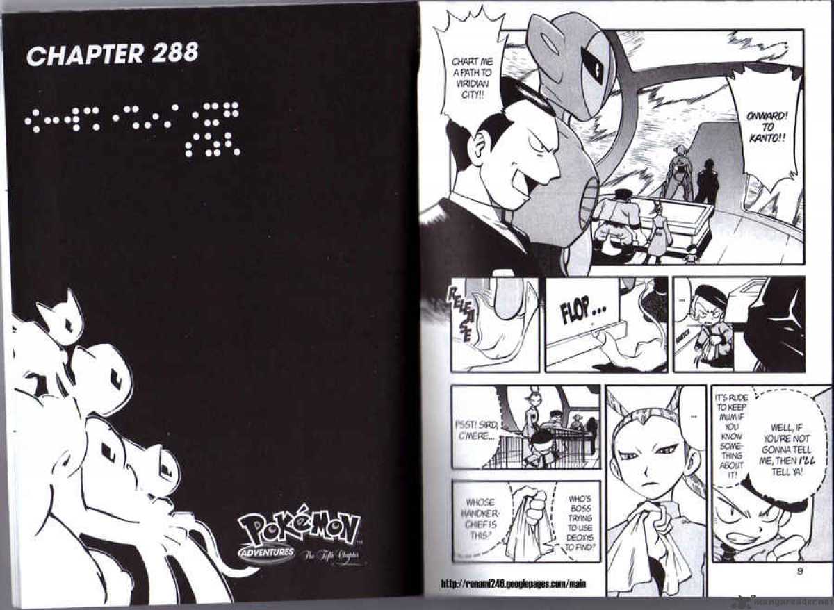 Pokemon Adventures Chapter 288 Page 12