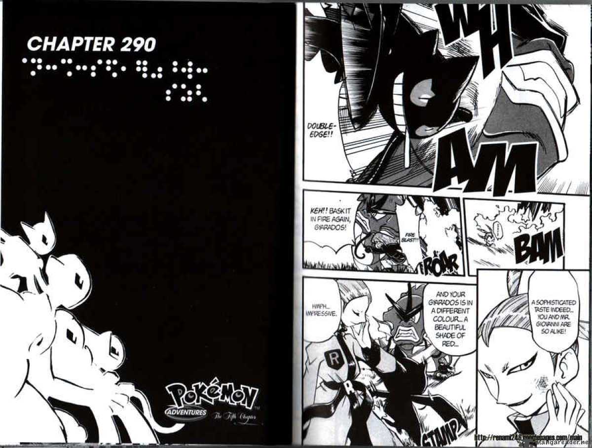Pokemon Adventures Chapter 290 Page 1