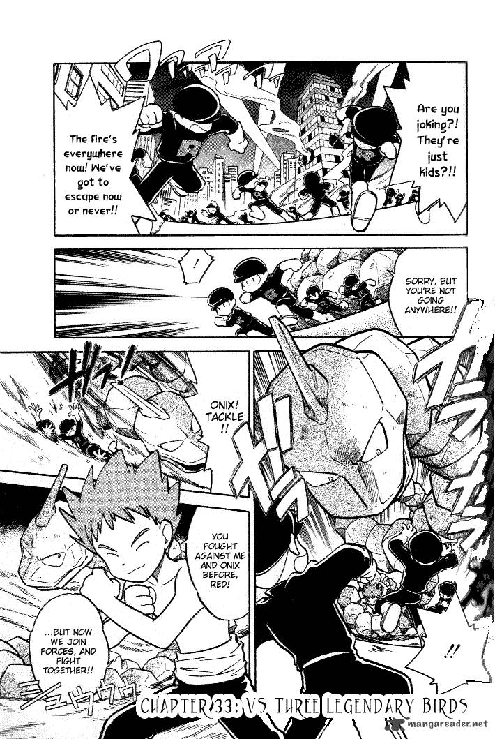 Pokemon Adventures Chapter 33 Page 1