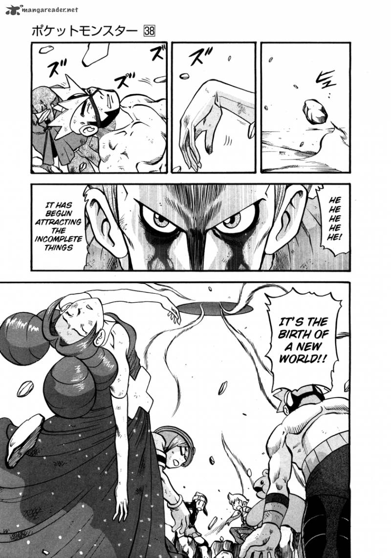 Pokemon Adventures Chapter 415 Page 8