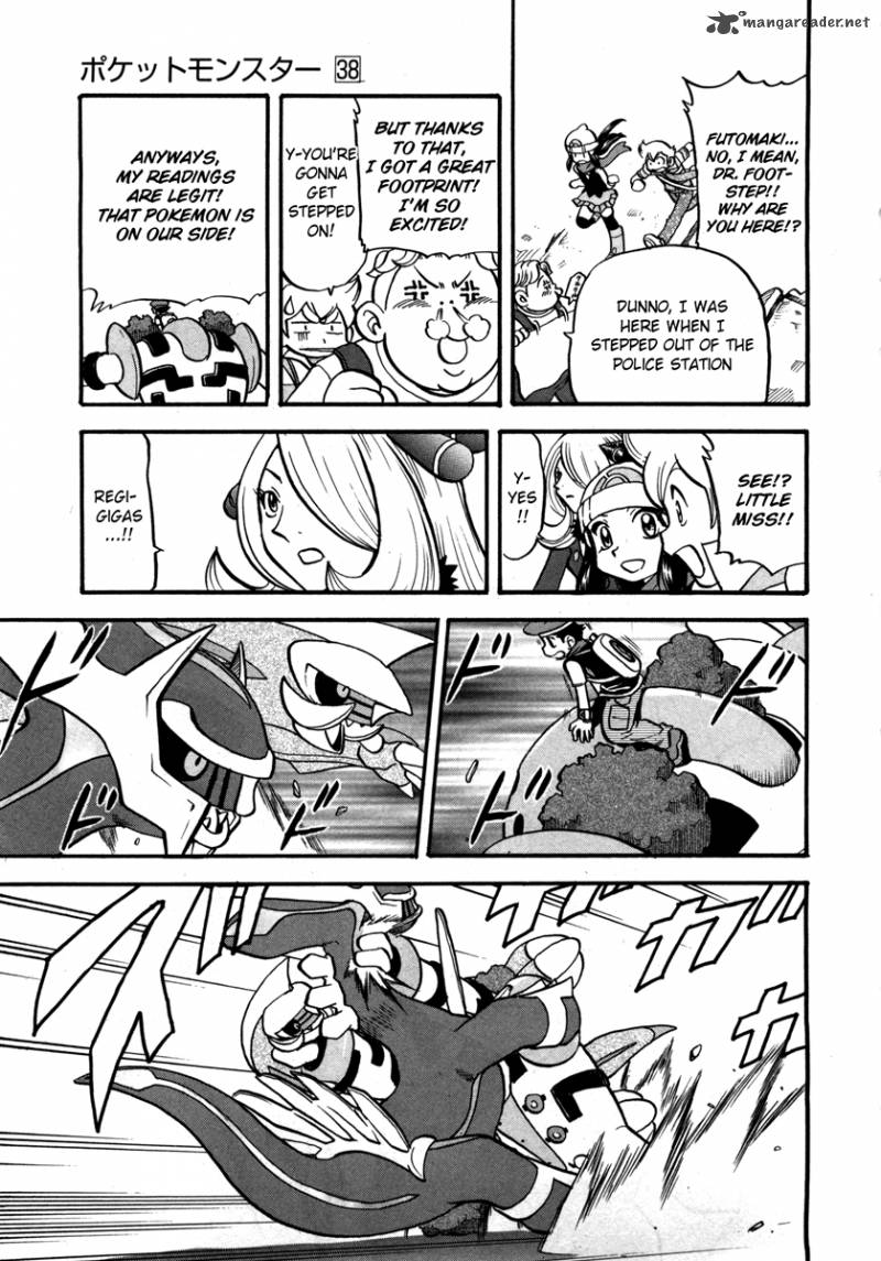 Pokemon Adventures Chapter 416 Page 2