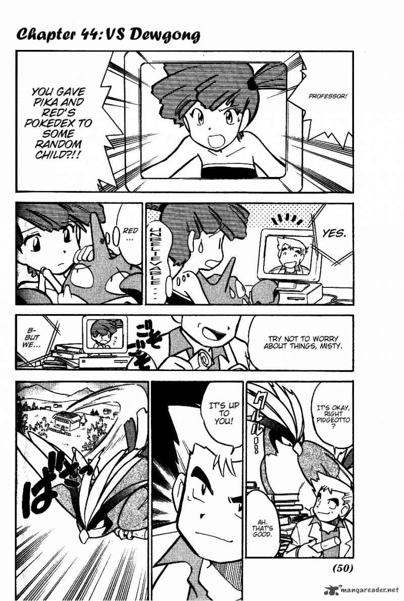 Pokemon Adventures Chapter 44 Page 1