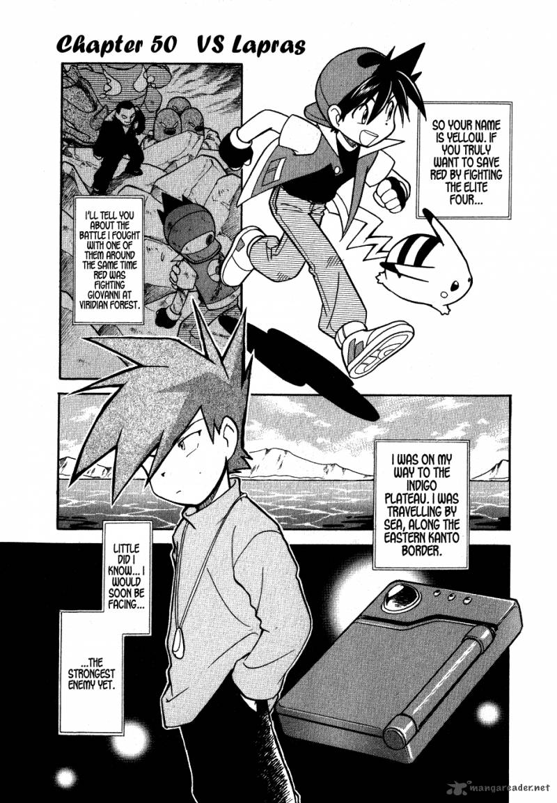 Pokemon Adventures Chapter 50 Page 1
