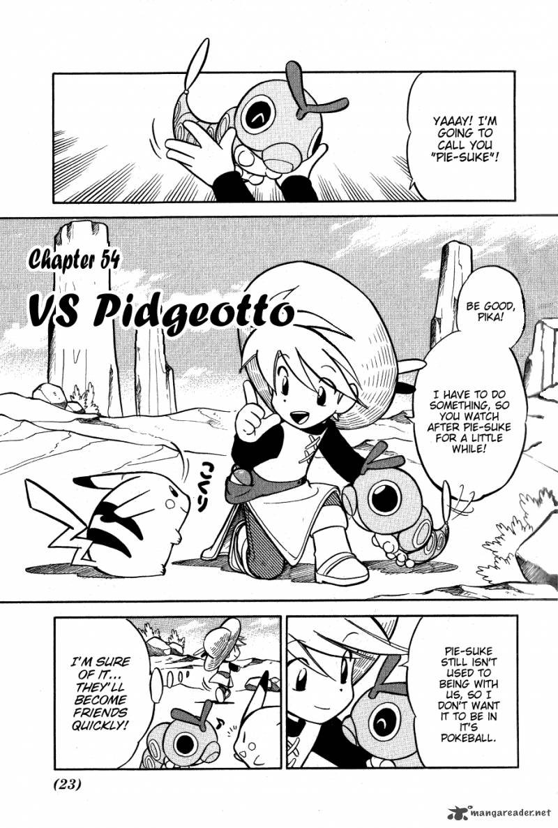 Pokemon Adventures Chapter 54 Page 1