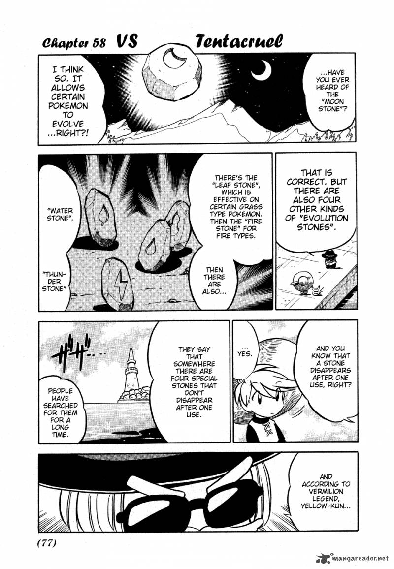 Pokemon Adventures Chapter 58 Page 1