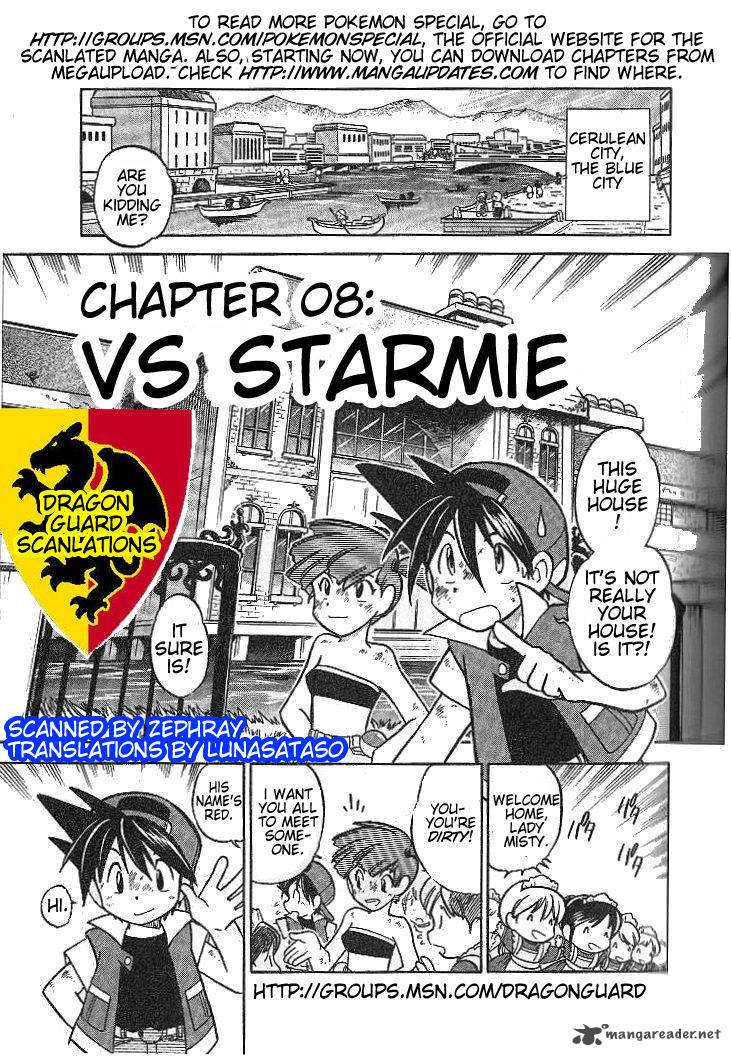 Pokemon Adventures Chapter 8 Page 1