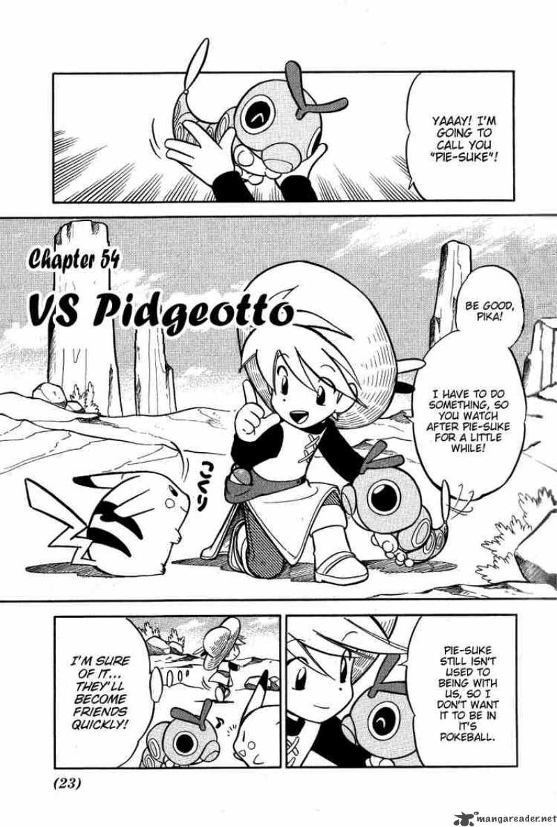 Pokemon Special Chapter 54 Page 1