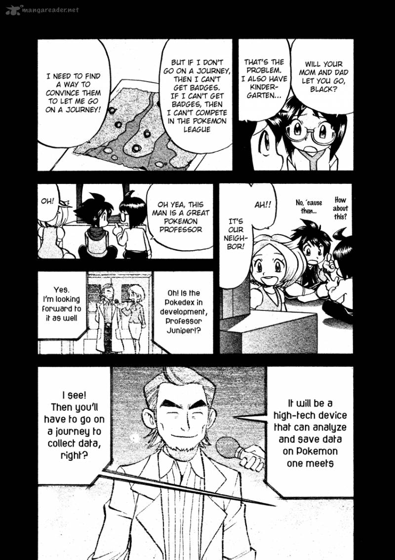 Pokemon Special Black White Chapter 15 Page 13