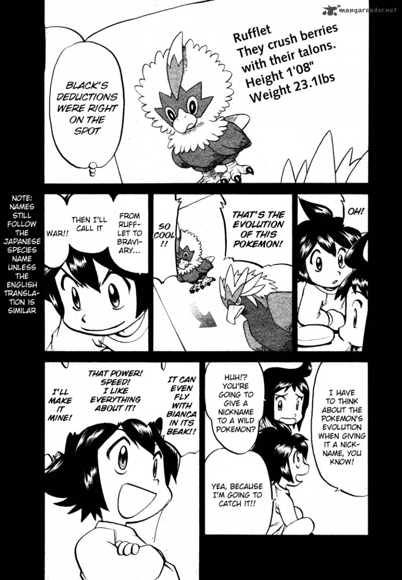 Pokemon Special Black White Chapter 16 Page 9