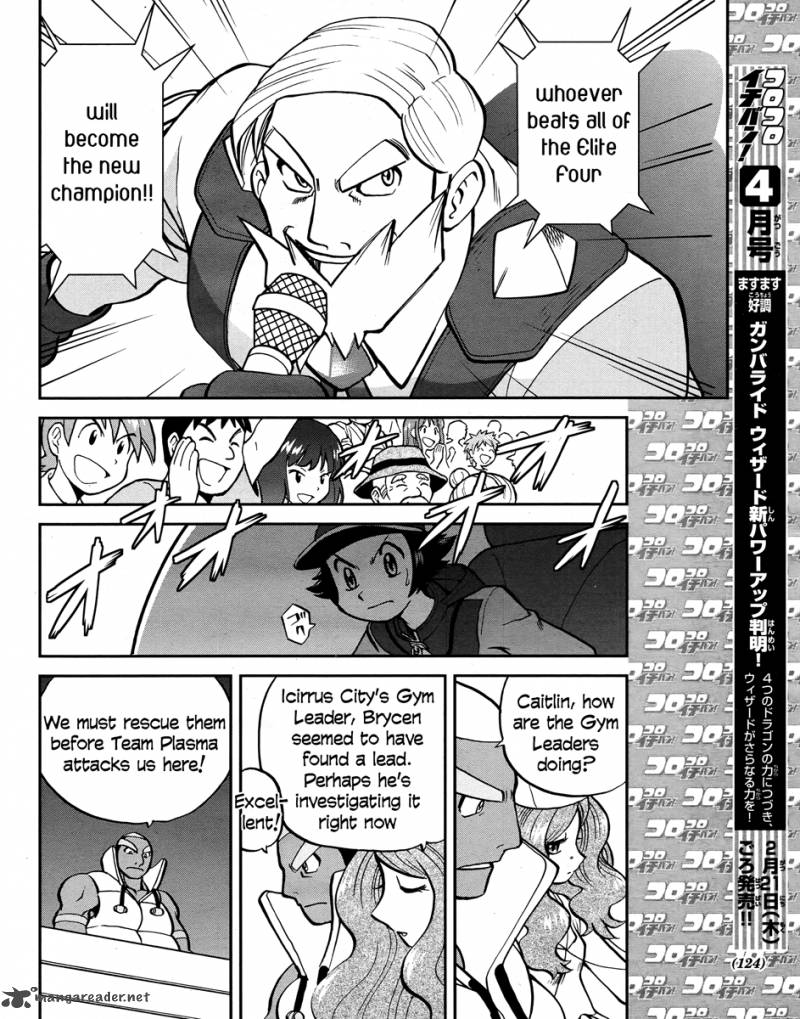 Pokemon Special Black White Chapter 23 Page 10