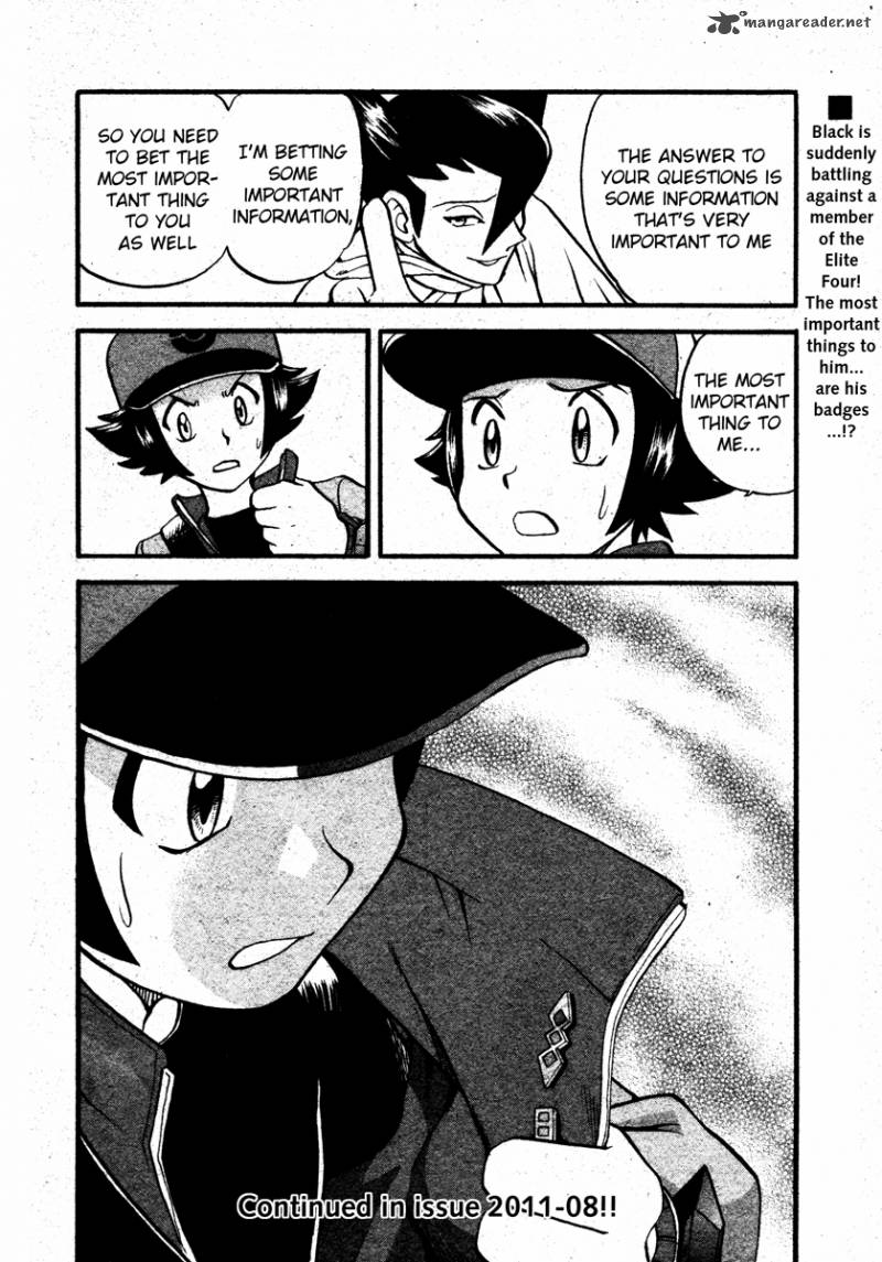 Pokemon Special Black White Chapter 8 Page 20
