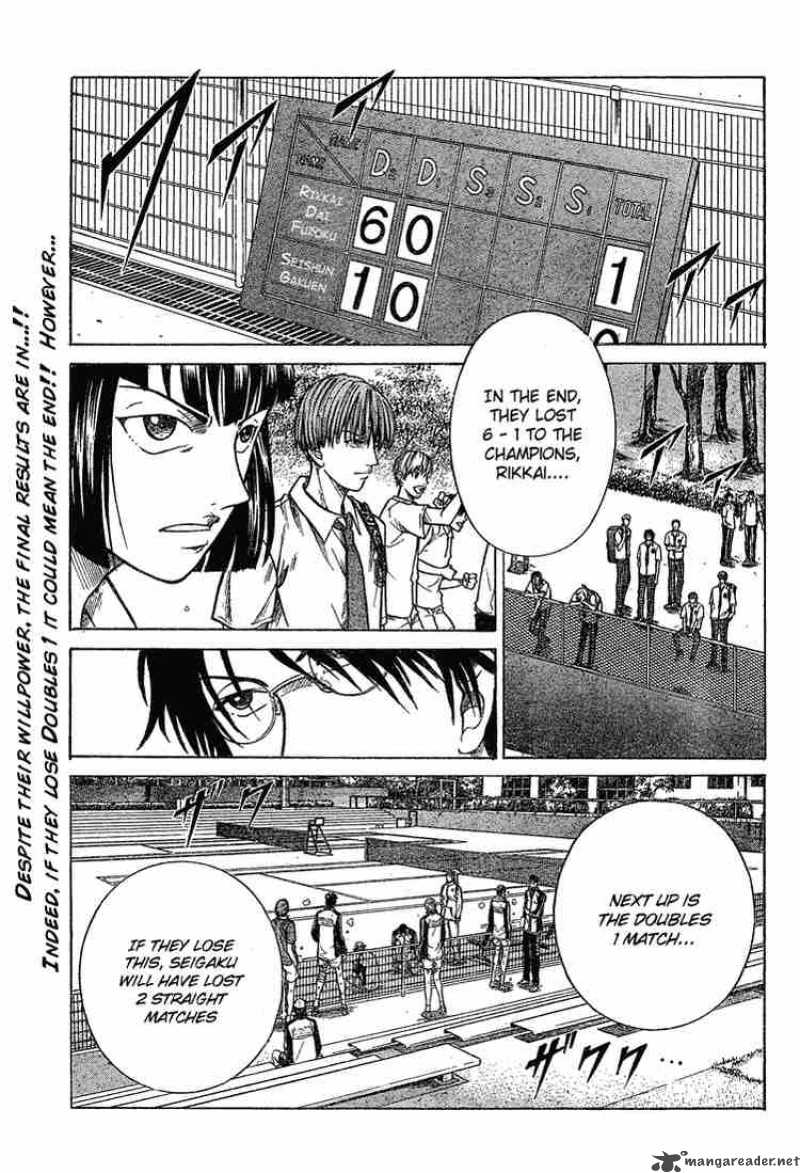 Prince Of Tennis Chapter 202 Page 1