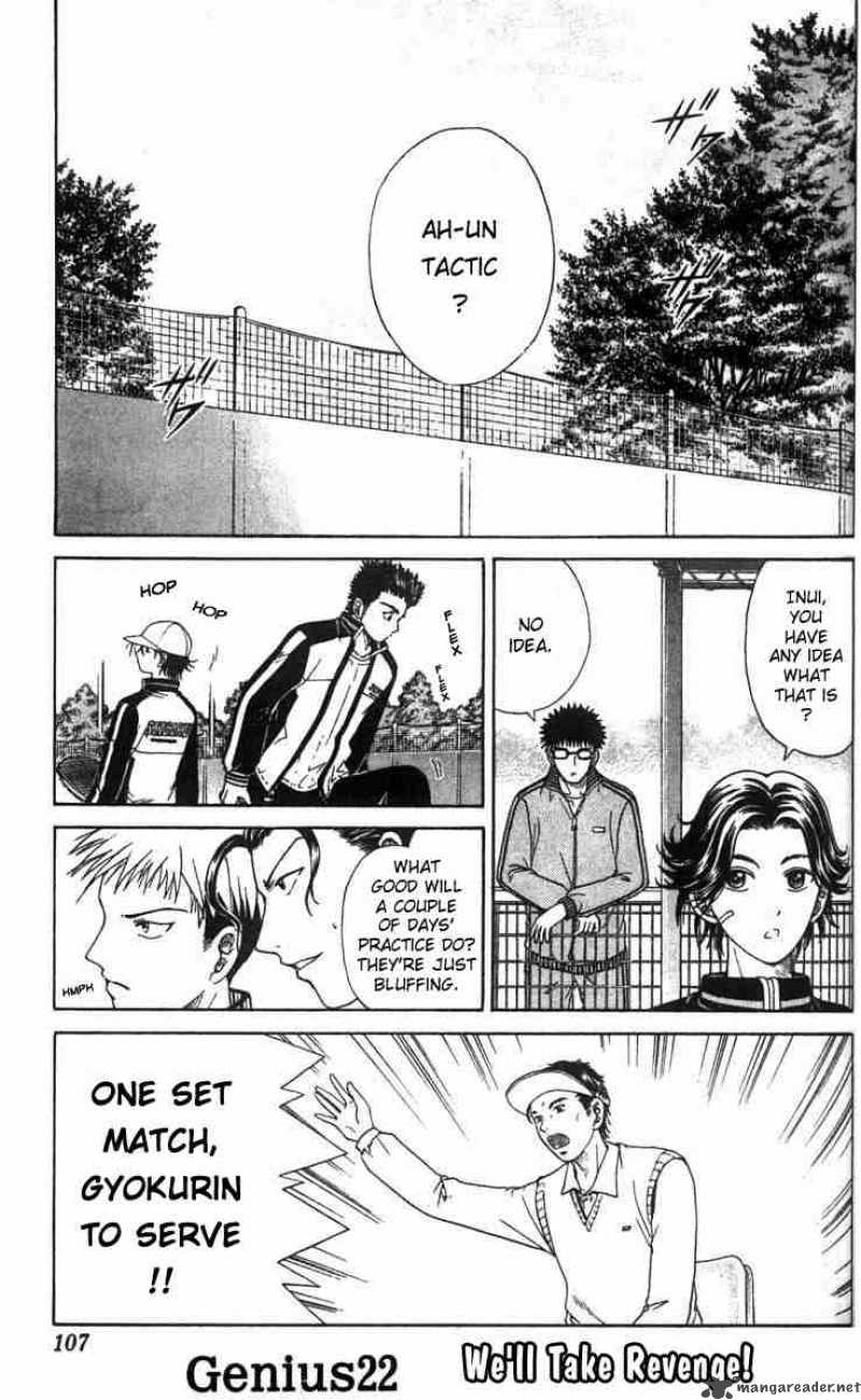 Prince Of Tennis Chapter 22 Page 1