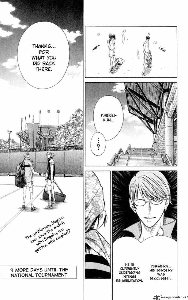 Prince Of Tennis Chapter 240 Page 19
