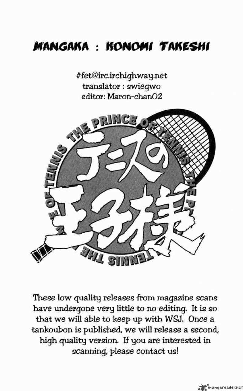 Prince Of Tennis Chapter 257 Page 18