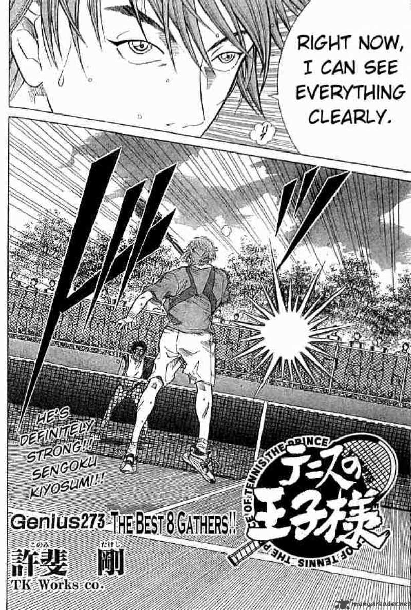 Prince Of Tennis Chapter 273 Page 2