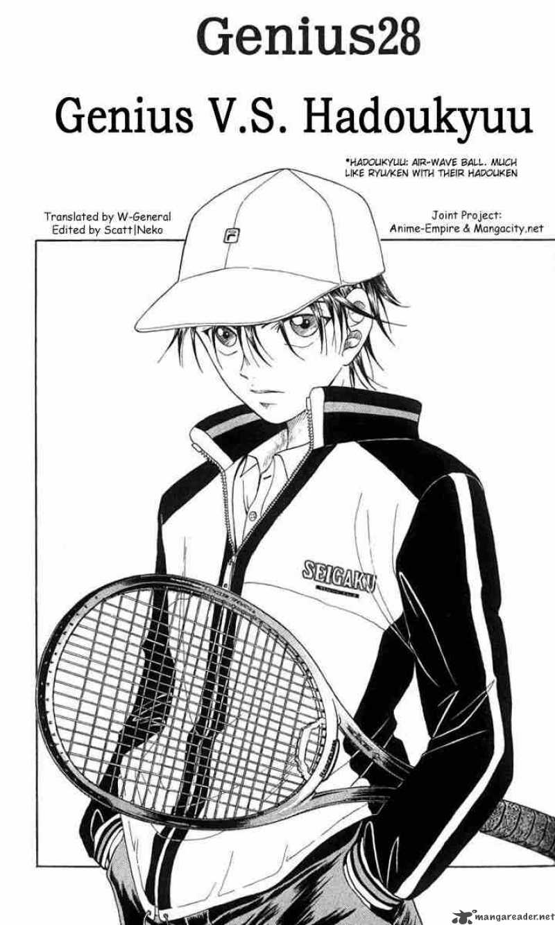 Prince Of Tennis Chapter 28 Page 1
