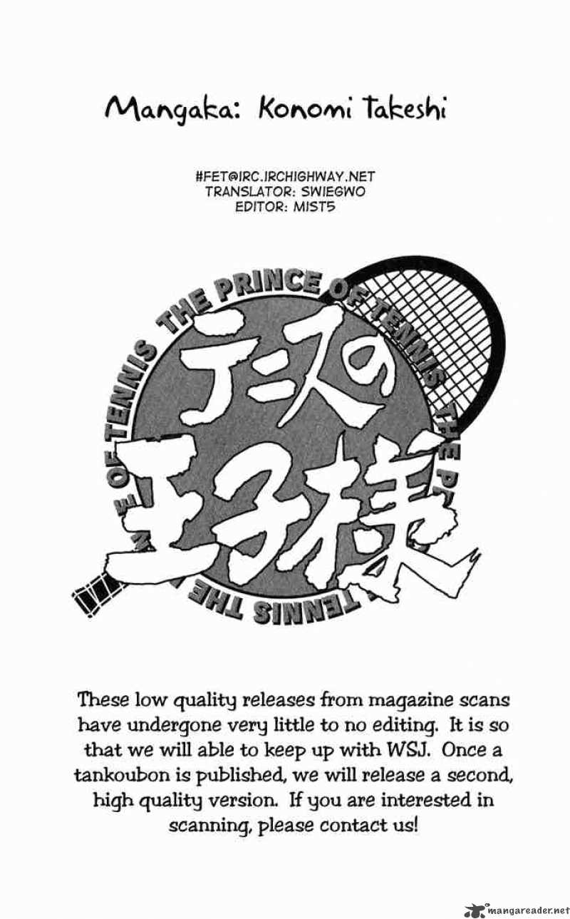 Prince Of Tennis Chapter 280 Page 15