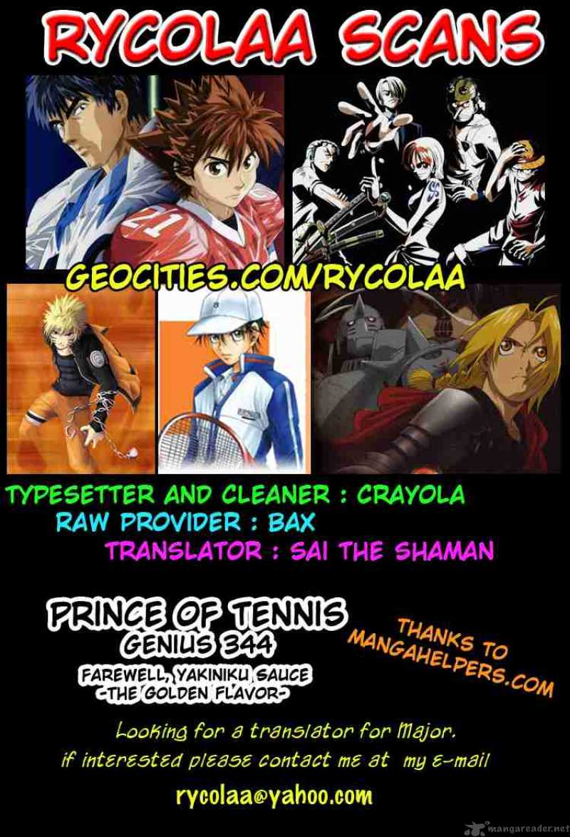 Prince Of Tennis Chapter 344 Page 18