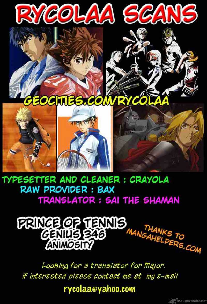 Prince Of Tennis Chapter 346 Page 17