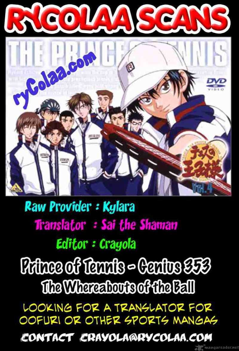 Prince Of Tennis Chapter 353 Page 16