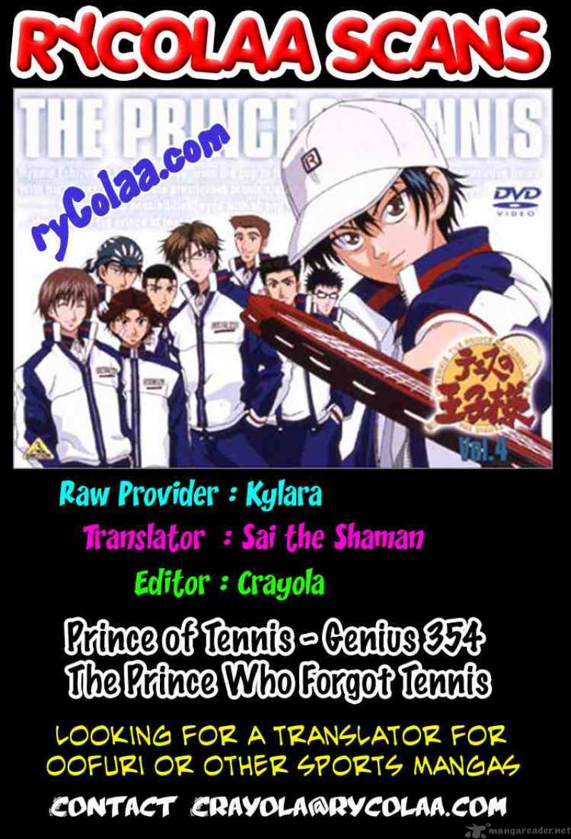 Prince Of Tennis Chapter 354 Page 1