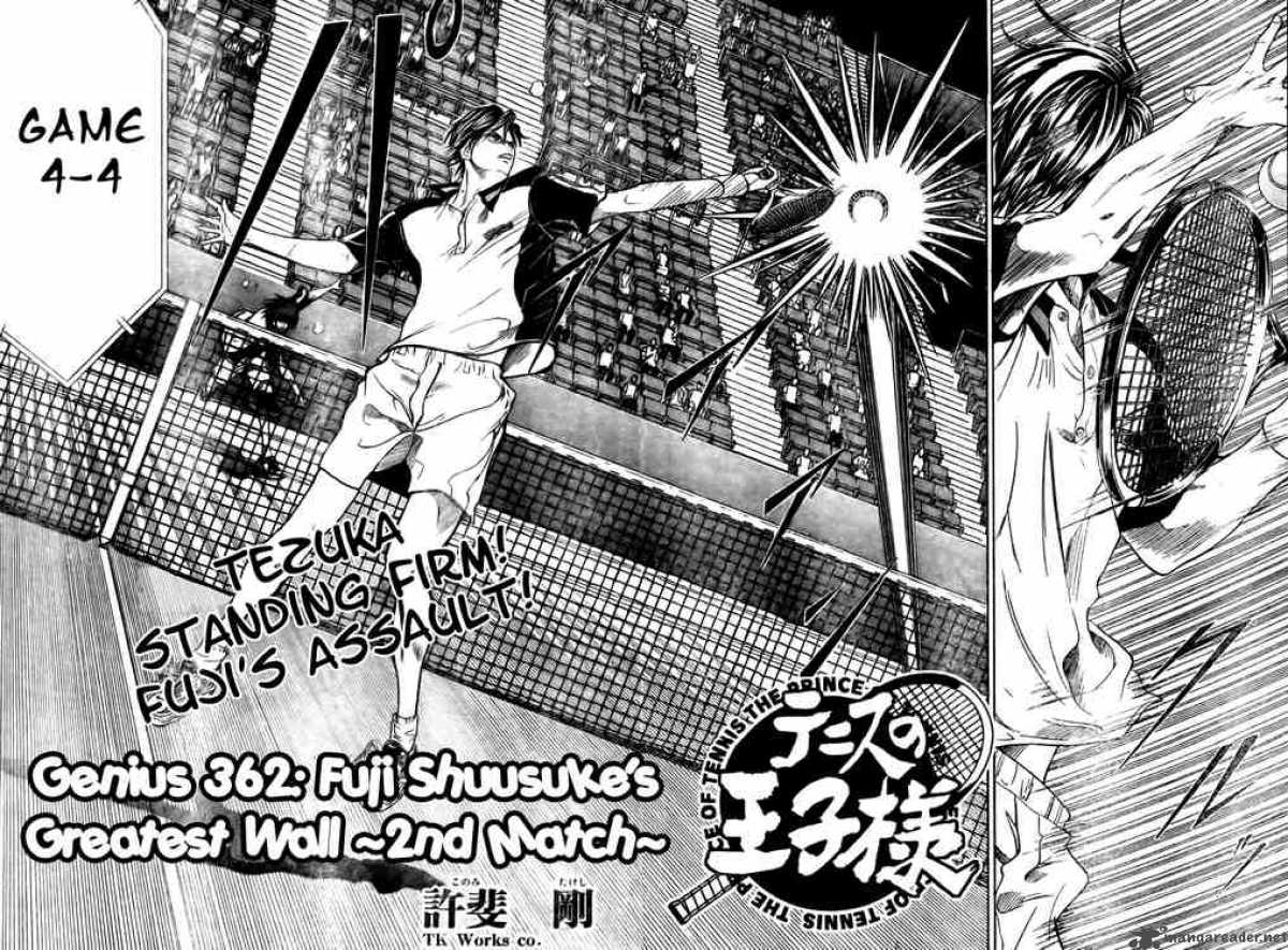 Prince Of Tennis Chapter 362 Page 4