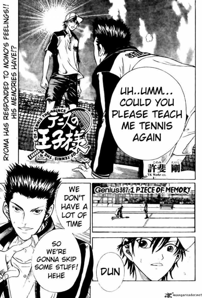Prince Of Tennis Chapter 367 Page 1