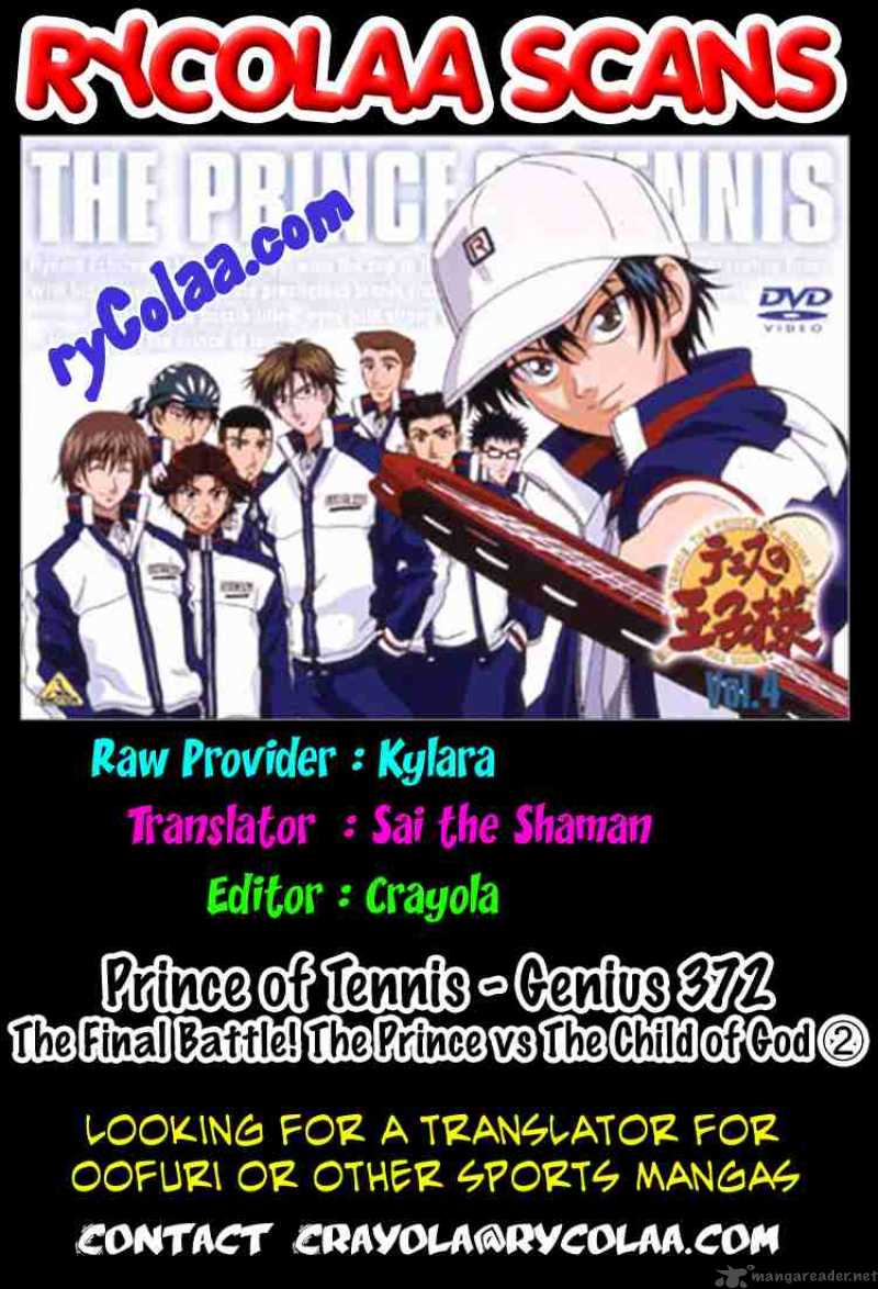 Prince Of Tennis Chapter 372 Page 16