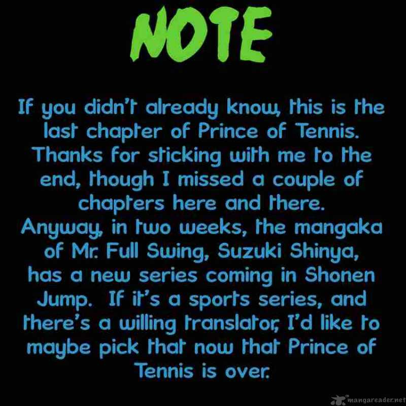 Prince Of Tennis Chapter 379 Page 18