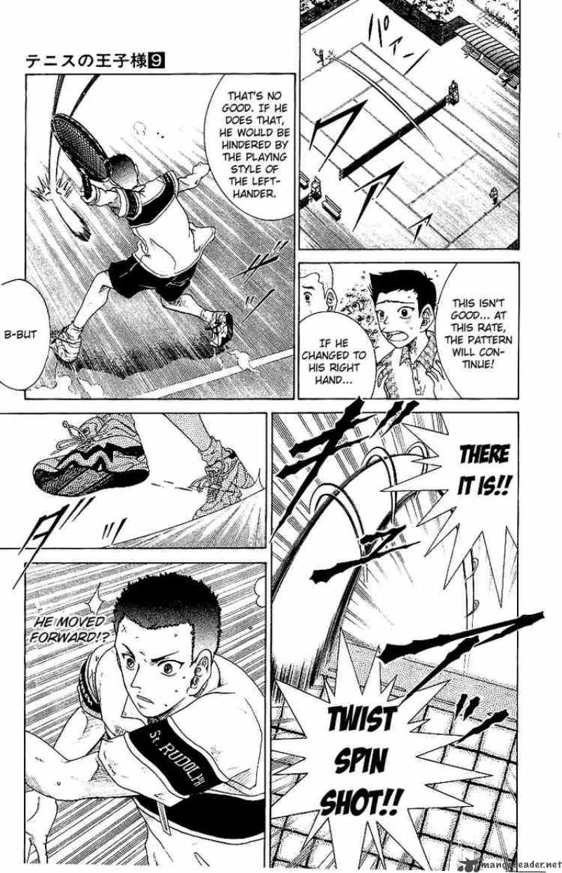 Prince Of Tennis Chapter 72 Page 5