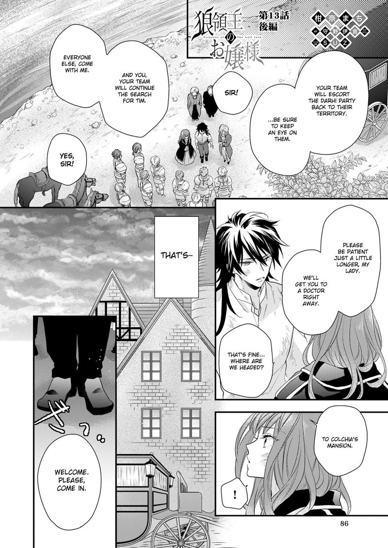 Princess Of The Wolf Lord Chapter 13b Page 1