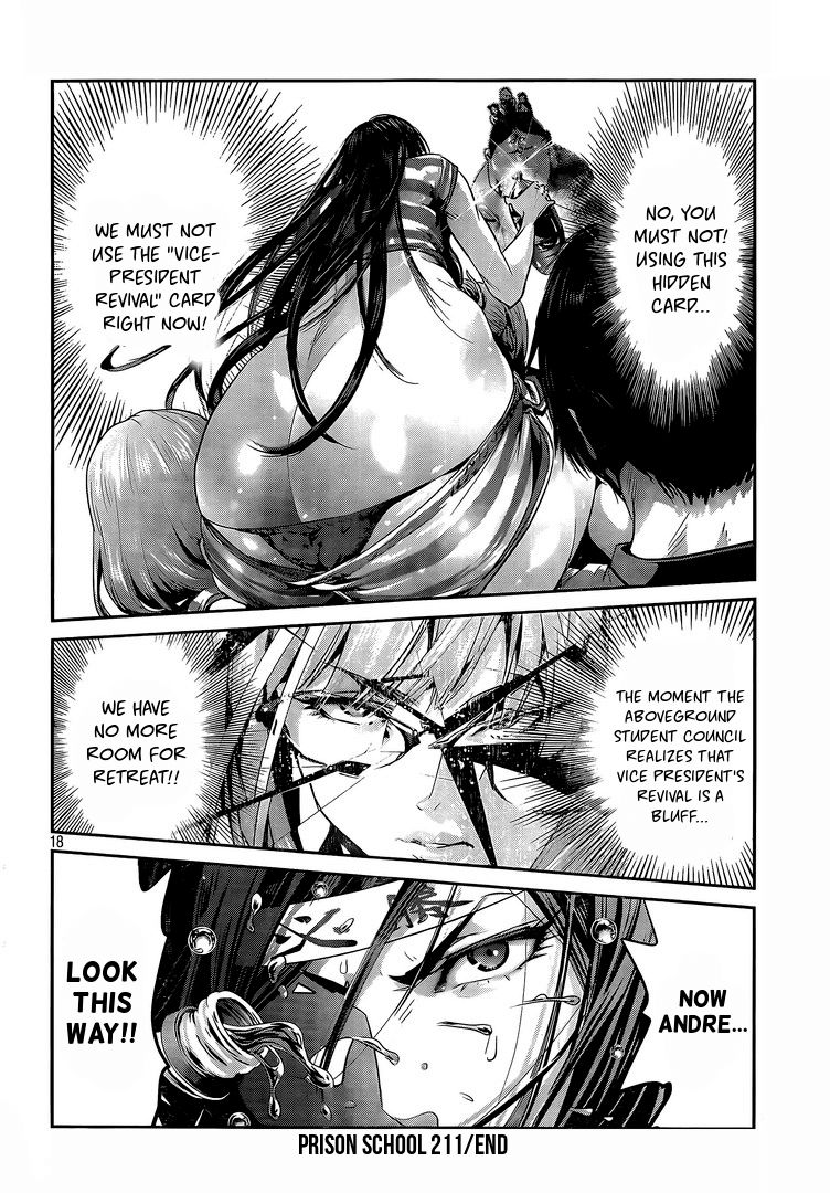 Prison School Chapter 211 Page 18