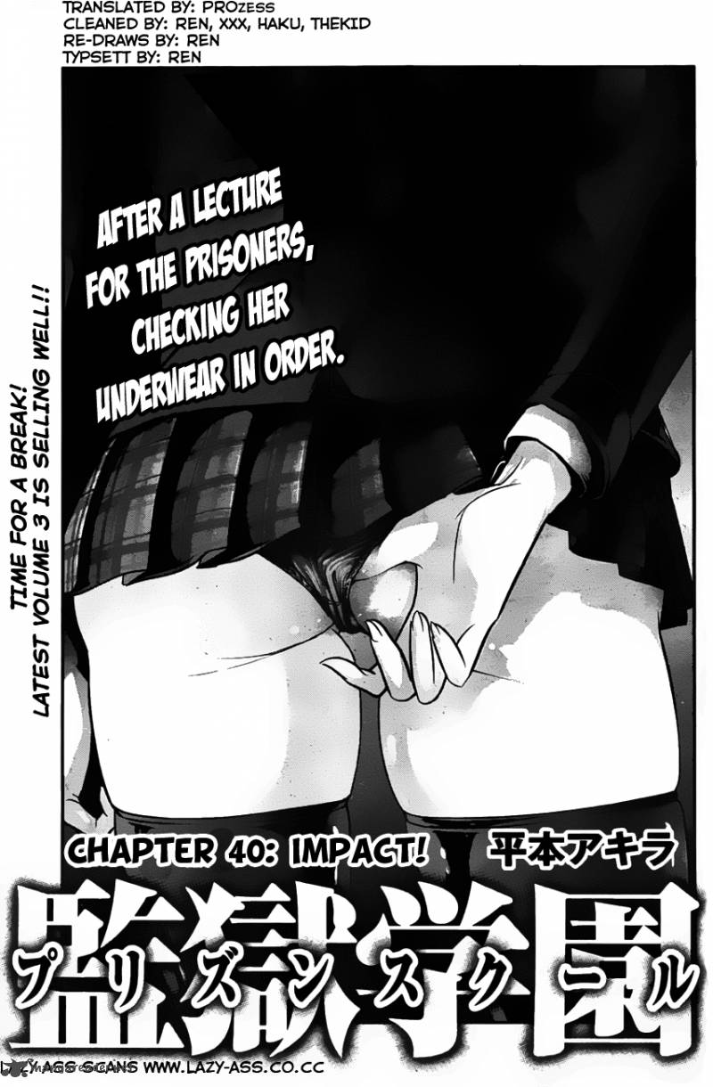 Prison School Chapter 40 Page 1
