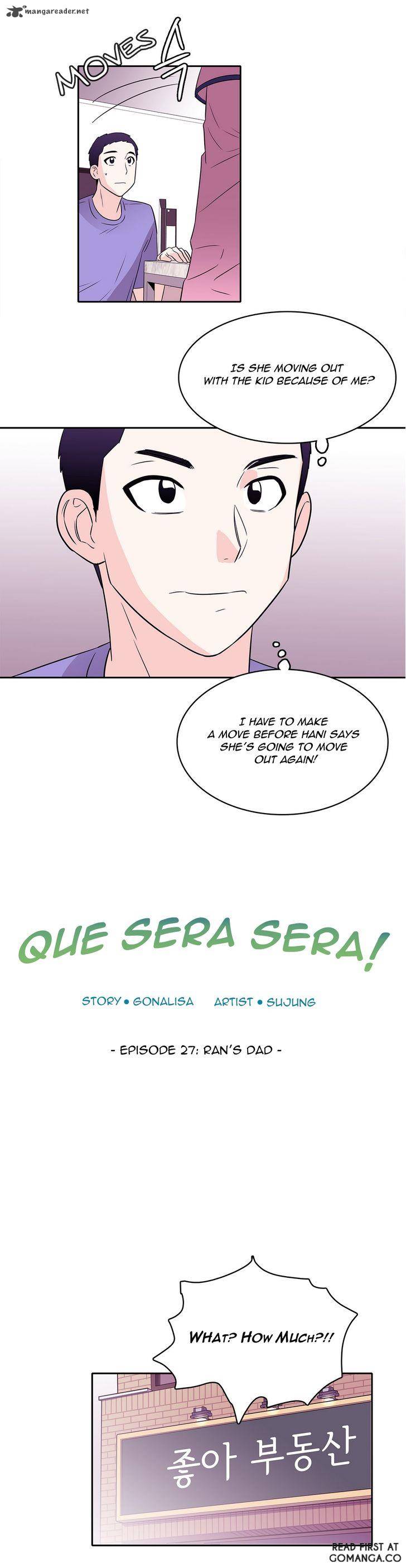 Que Sera Sera Chapter 27 Page 8