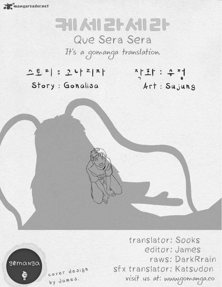 Que Sera Sera Chapter 41 Page 1