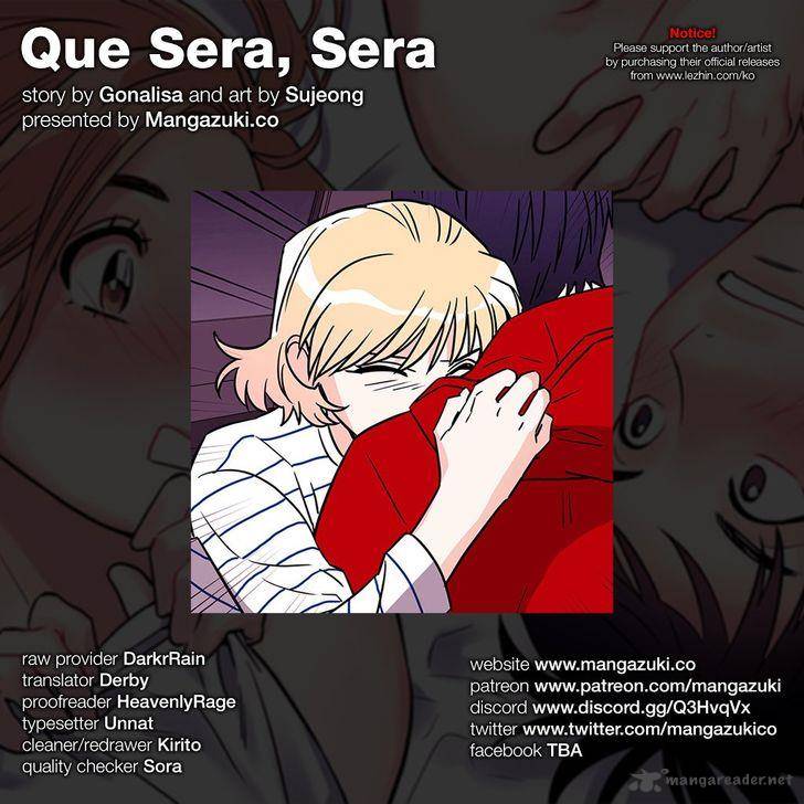 Que Sera Sera Chapter 54 Page 1