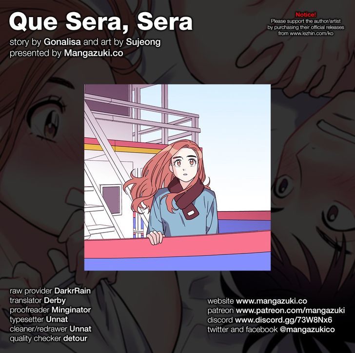 Que Sera Sera Chapter 63 Page 1