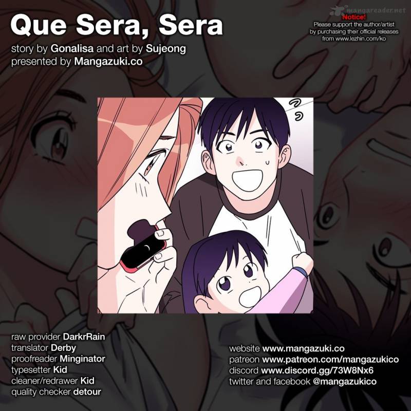 Que Sera Sera Chapter 69 Page 1