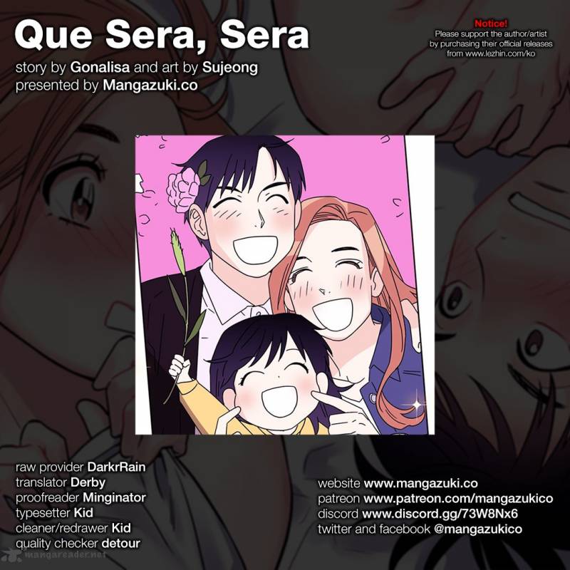 Que Sera Sera Chapter 70 Page 1