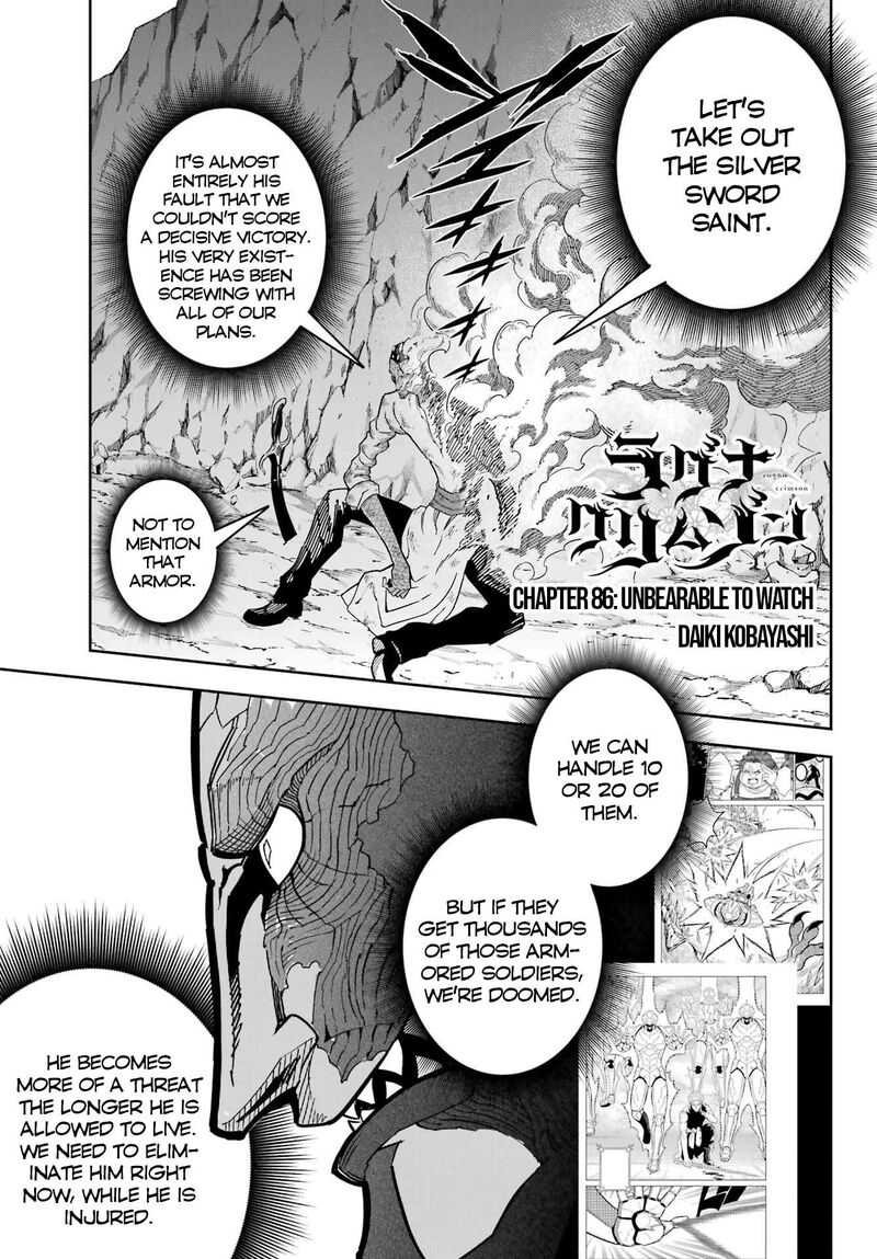 Ragna Crimson Chapter 86 Page 1