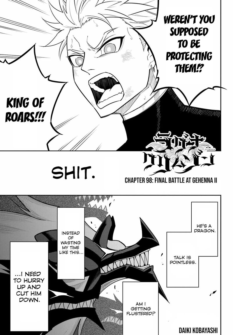 Ragna Crimson Chapter 98 Page 1