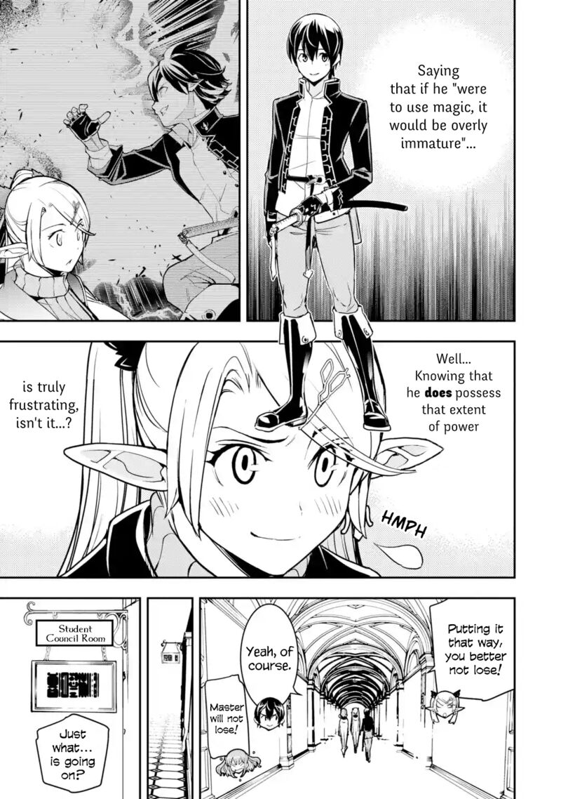 Rakudai Kenja No Gakuin Musou Chapter 20 Page 21