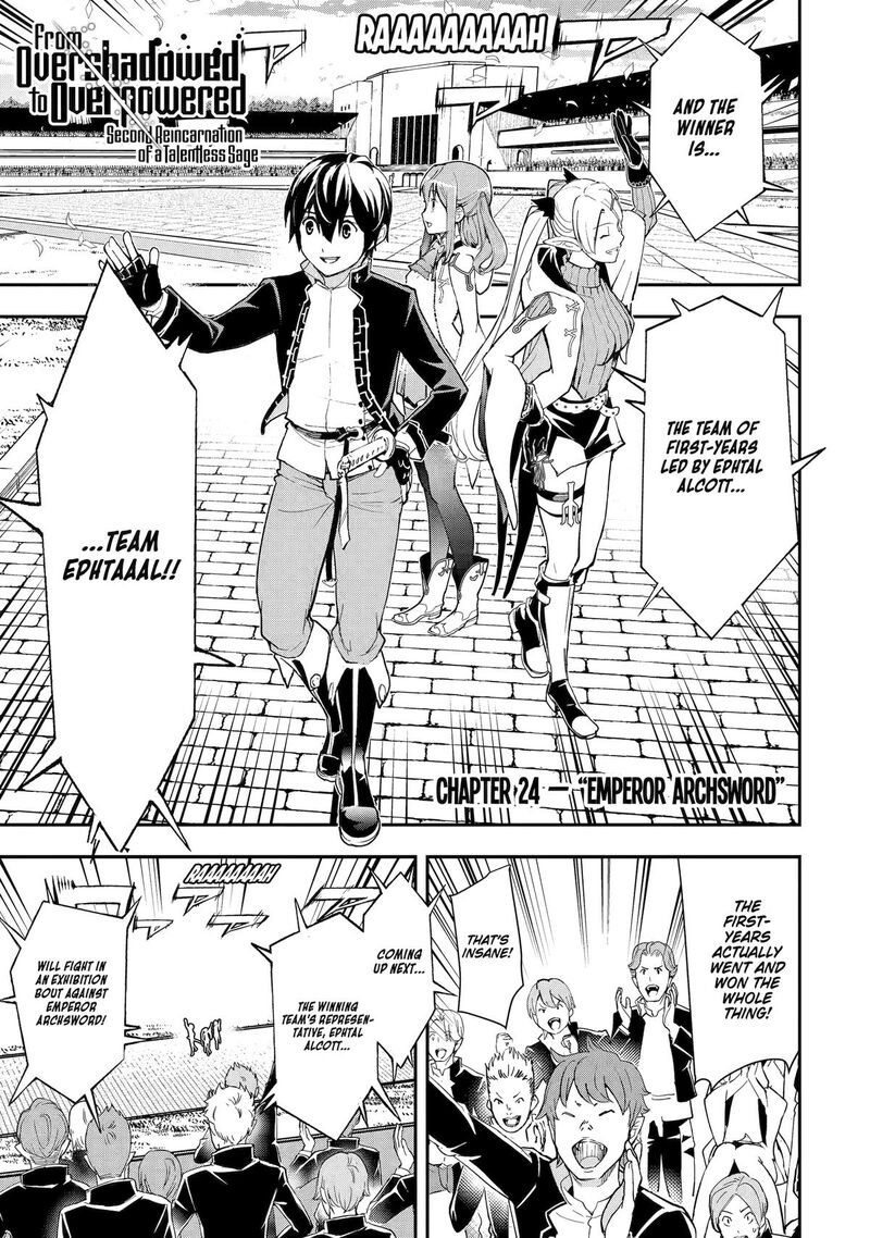 Rakudai Kenja No Gakuin Musou Chapter 24 Page 1
