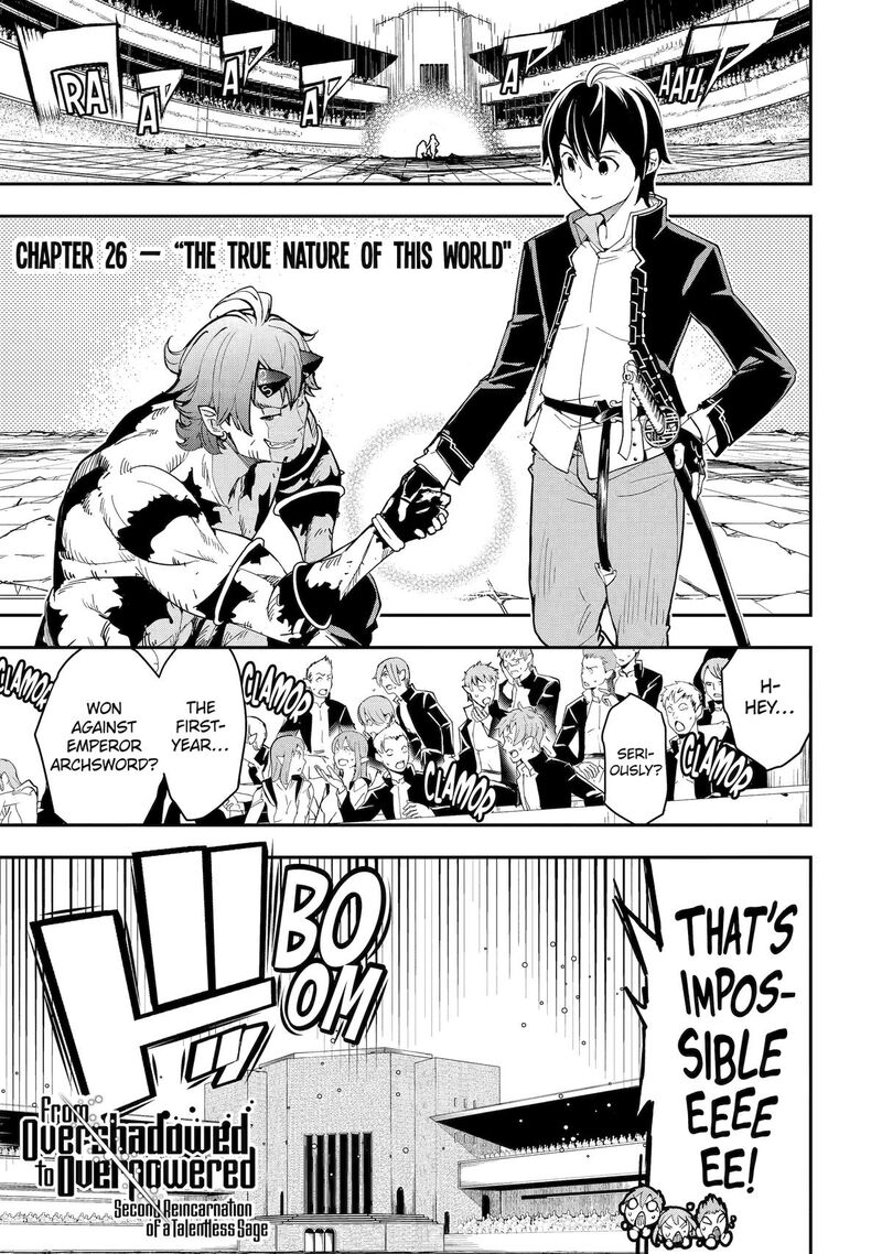 Rakudai Kenja No Gakuin Musou Chapter 26 Page 1