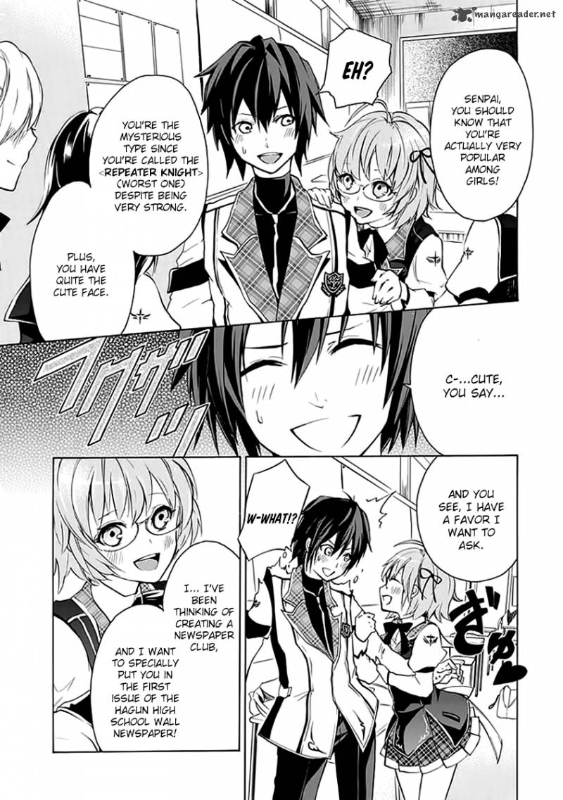 Rakudai Kishi No Cavalry Chapter 3 Page 22