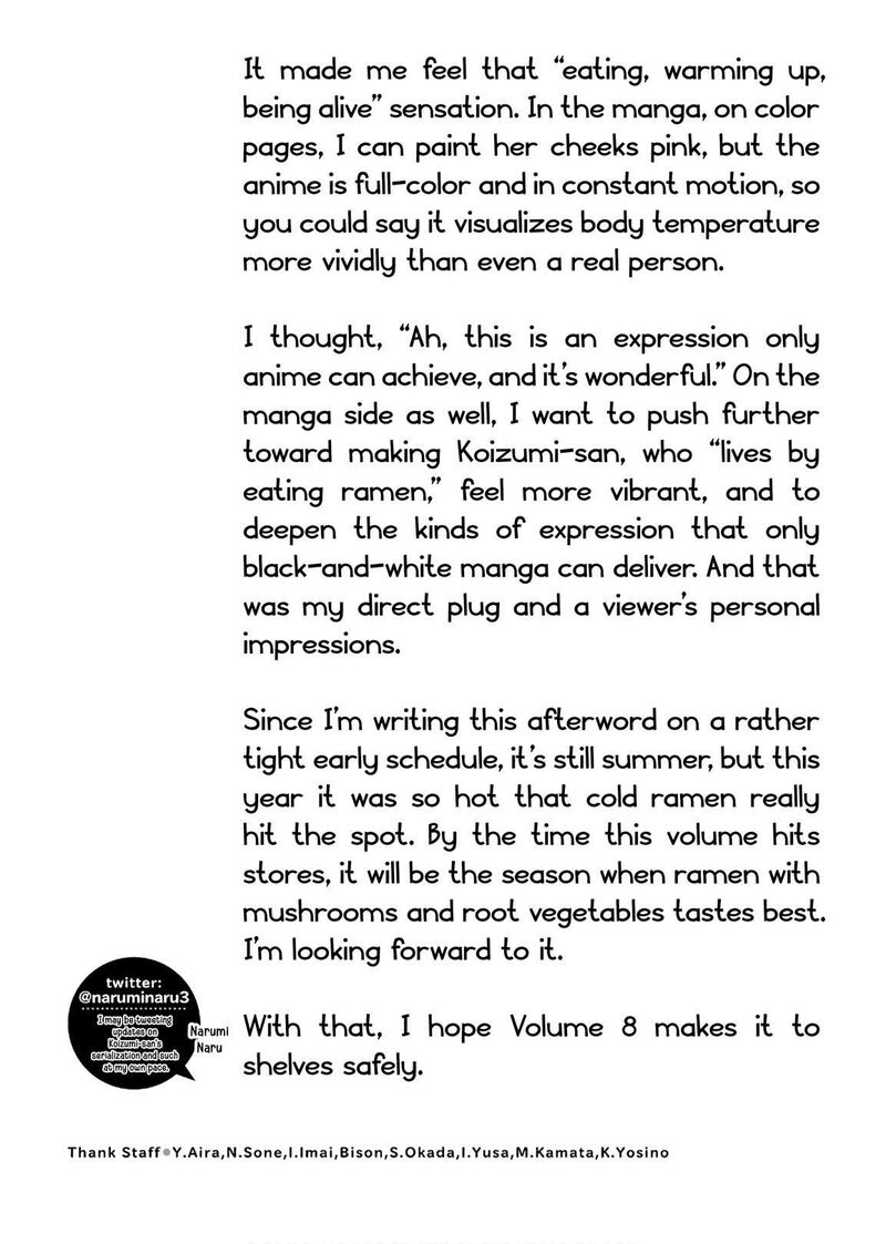Ramen Daisuki Koizumi San Chapter 57 Page 29