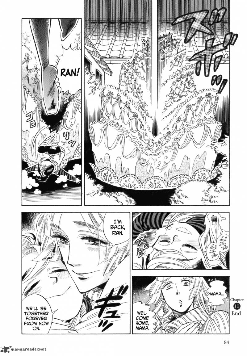 Ran To HaIIro No Sekai Chapter 15 Page 16
