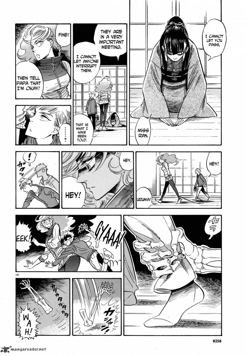Ran To HaIIro No Sekai Chapter 25 Page 16