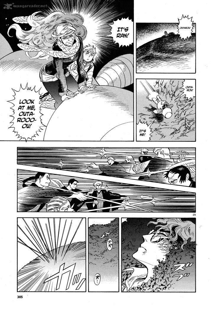 Ran To HaIIro No Sekai Chapter 27 Page 29